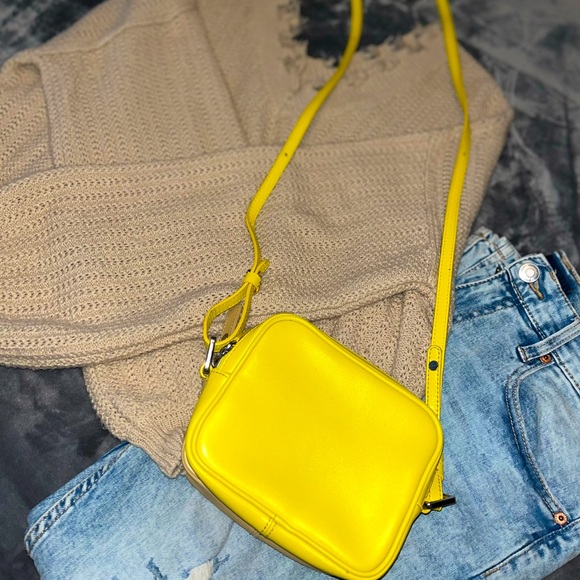 Rovimoss NudeYellow Square Mini Crossbody💛 On Sale! - Picture 7 of 9
